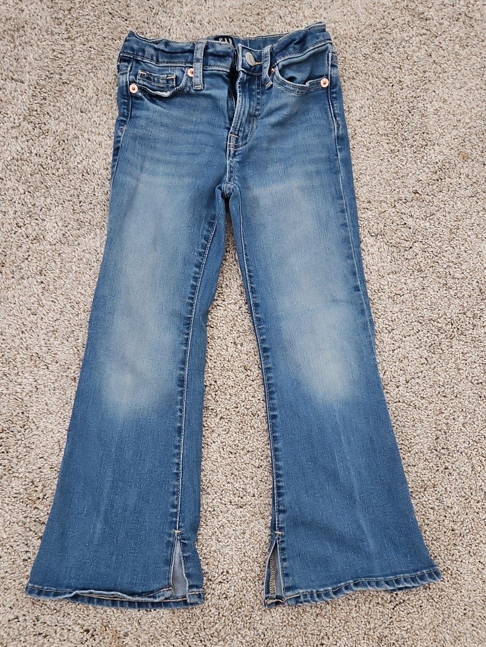 Kids Blue Flared Jeans